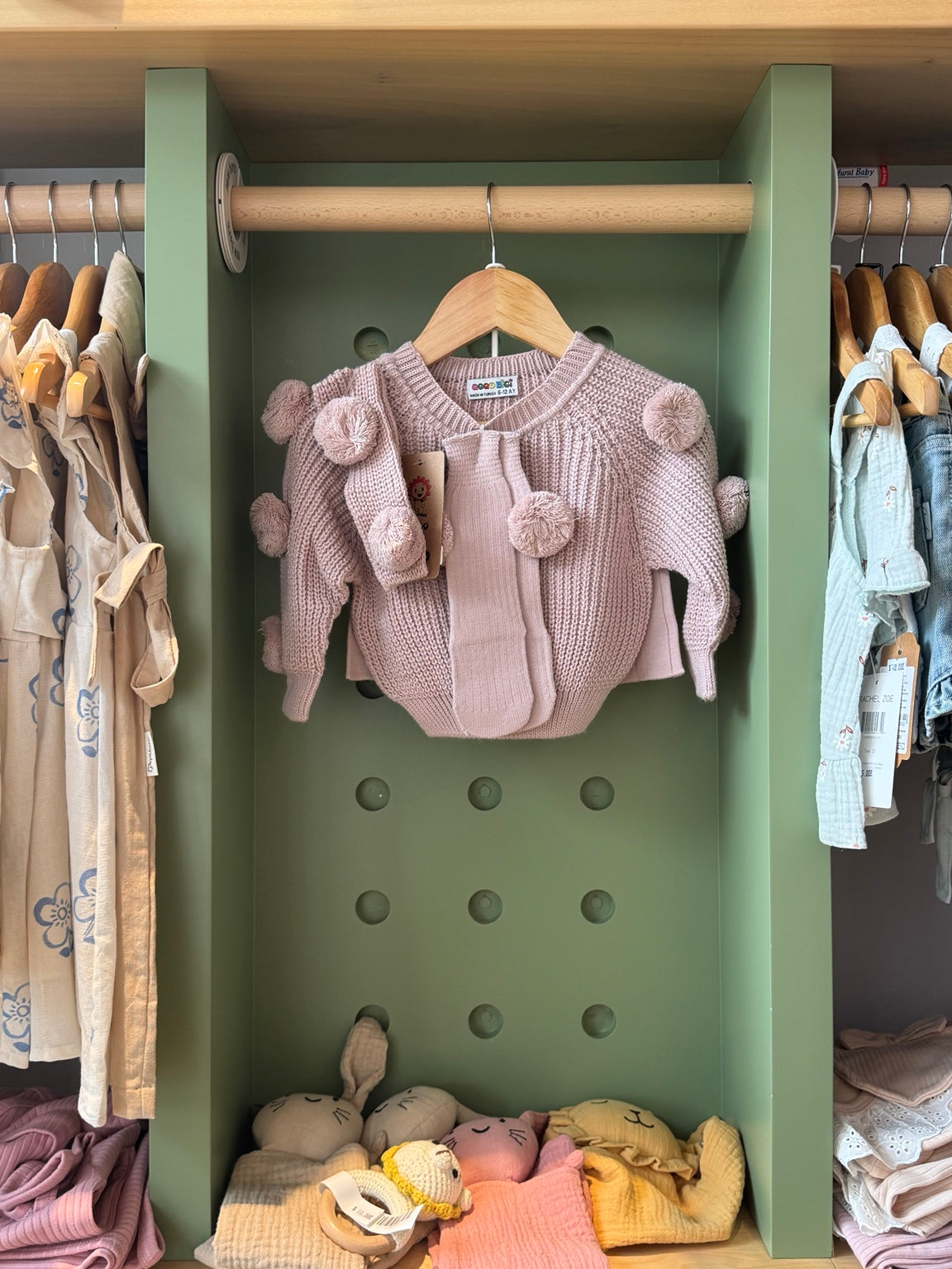 BabyGirl Girl 2pcs Wool Skirt Set with Headband and Socks