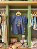 Boy 2pcs Cotton Navy Sailor Set - front